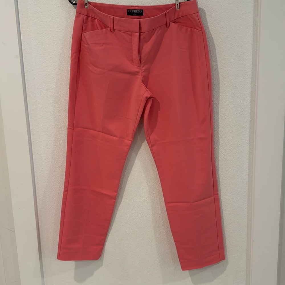Pinkish peach Express Editor size 10 reg business casual pants